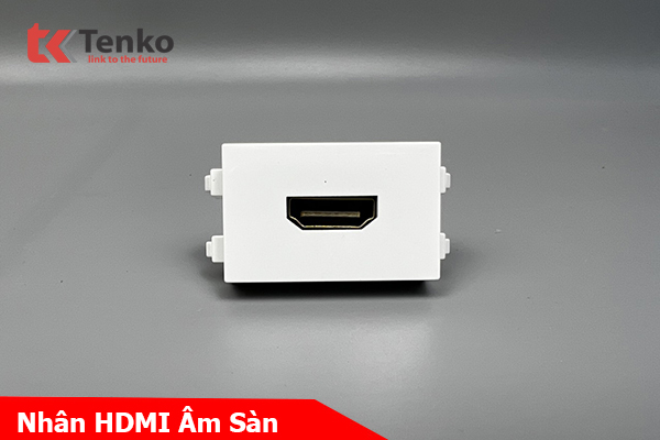 Nhân Ổ Cắm HDMI Âm Sàn Chính Hãng Tenko TK-AS-06 – Full HD- hỗ trợ 4K*2K