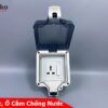 ổ cắm điện kèm công tắc chống nước