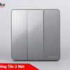 Công Tắc 3 Nút TK-DA-03