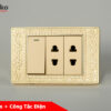 bộ công tắc kèm ổ cắm điện