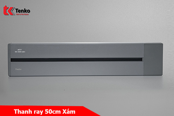 Thanh Ray Ổ Cắm Trượt Thông Minh 50cm Chính Hãng Tenko TK-RA50 Màu Xám