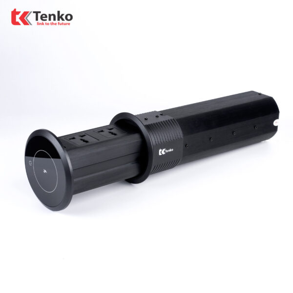 Ổ Điện Âm Bàn Đảo Bếp Chính Hãng Tenko TK-HX9 Màu Đen