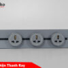 Thanh Ray 40 cm Dạng Trượt Thông Minh 3 Ổ Cắm 3 Chấu