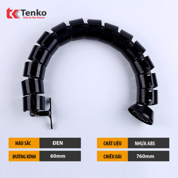 Ống Luồn Dây Điện Bàn Làm Việc Chính Hãng Tenko TK-GL01