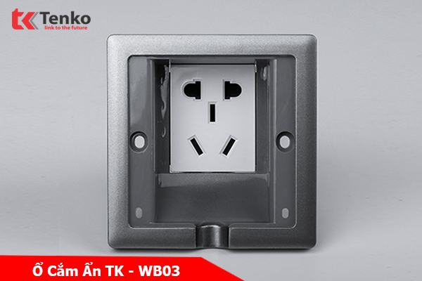 Ổ Cắm Ẩn Chống Nước Chuyên Dụng Tenko TK-WB03