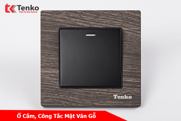 Công Tắc, Ổ Cắm Vân Gỗ