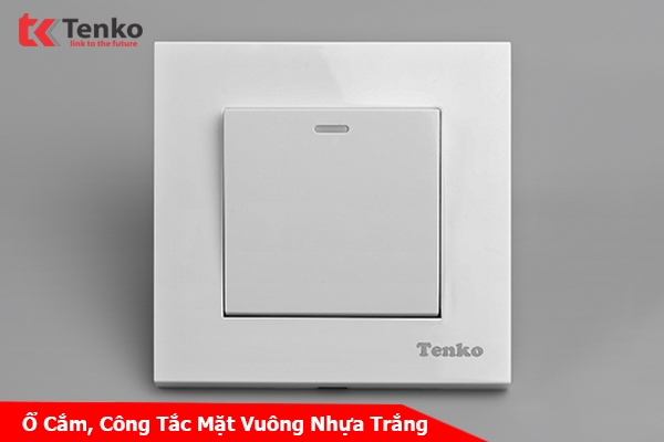 Mặt Vuông Nhựa Trắng