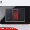 Công tắc 20A + công tắc đơn TK-C26-081