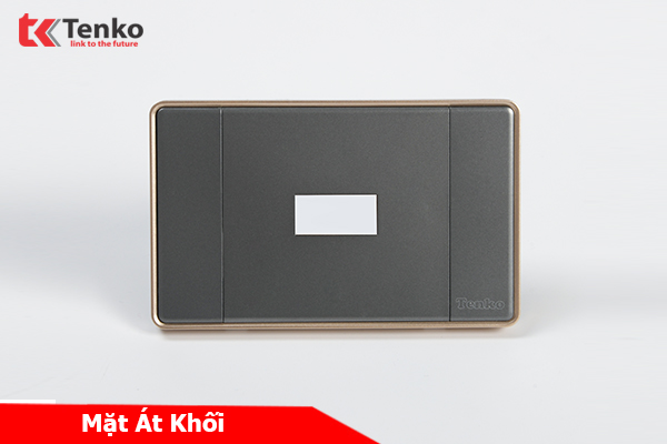 Mặt Át Khối Chính Hãng Tenko TK-C1-AK Xám Viền Vàng