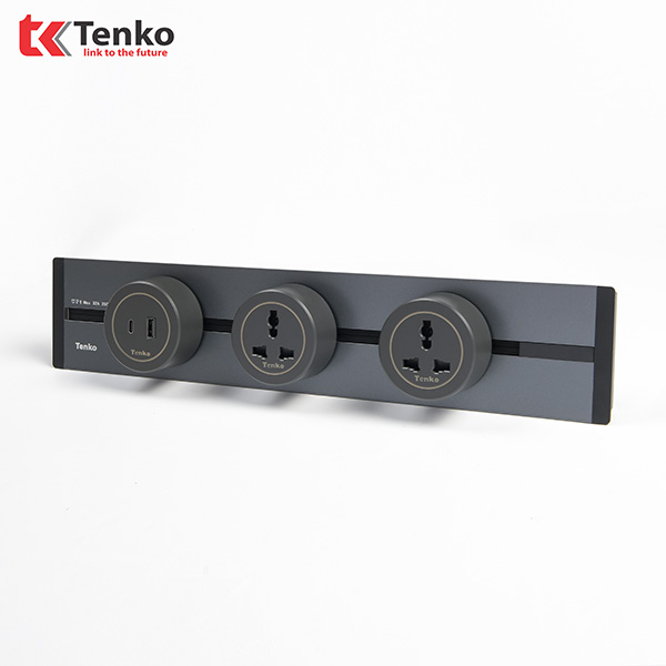Thanh Ray Âm 40 cm Tenko TK-RA40A Xám