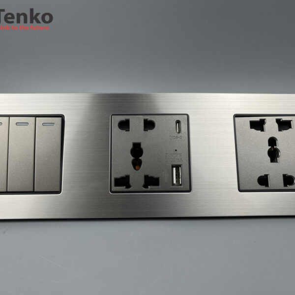 Công Tắc, Ổ Cắm USB + Type C 3 Module TK-KL3