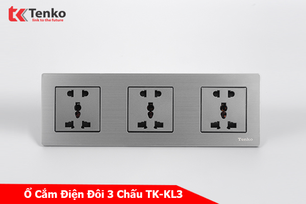 Ổ Cắm Điện Âm Tường  Module TK-KL3-01
