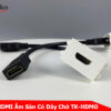 Nhân HDMI Có Dây Chờ Dễ Lắp Đặt Cho Âm Sàn Tenko TK-HDMO
