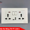 Ổ Cắm Điện Âm Tường Tích Hợp Cổng USB, Type C TK-TT-126-C