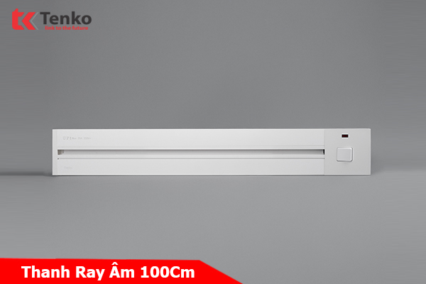 Thanh Ray Âm Tường 100 cm Tenko TK-RA100A T Màu Trắng