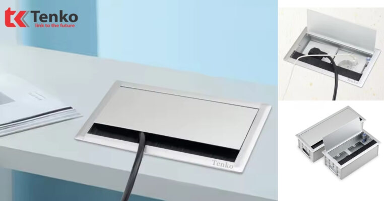 Hộp ổ cắm âm bàn Tenko TK-AB2S, AB3S, AB4S, HC3S, HC4S