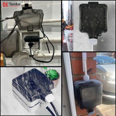 Hộp chống nước cho ổ cắm Tenko TK-IP66 vuông
