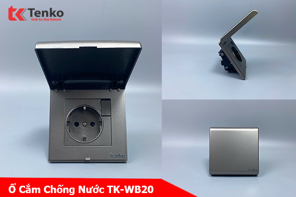 Ổ Cắm Sạc Xe Điện Chống Bụi, Chống Nước Tenko TK-WB20