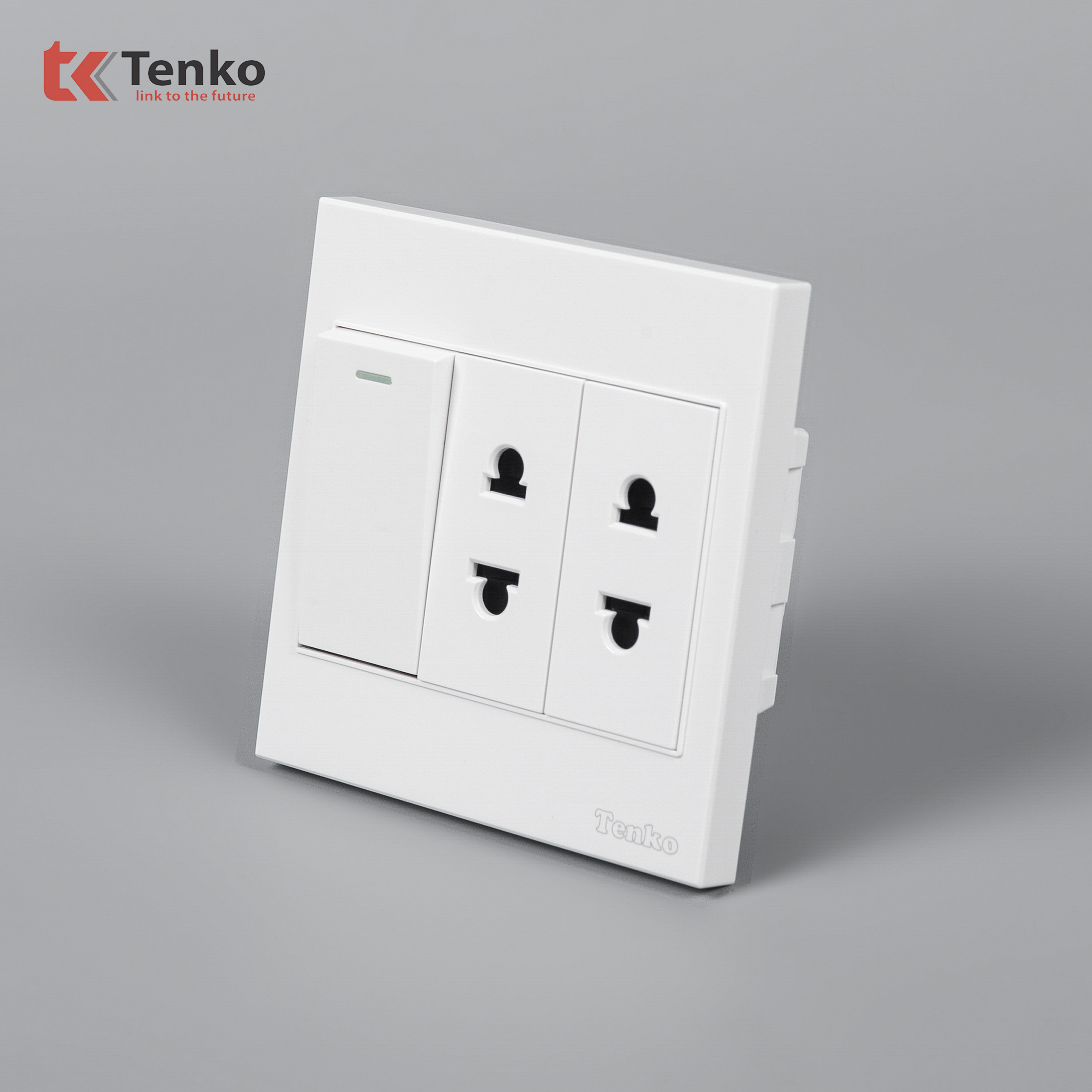 Bộ Công Tắc Ổ Cắm Điện Nhựa ABS Tenko TK-V1-025 – Giải Pháp Điều Khiển Điện Hiện Đại, Bền Bỉ