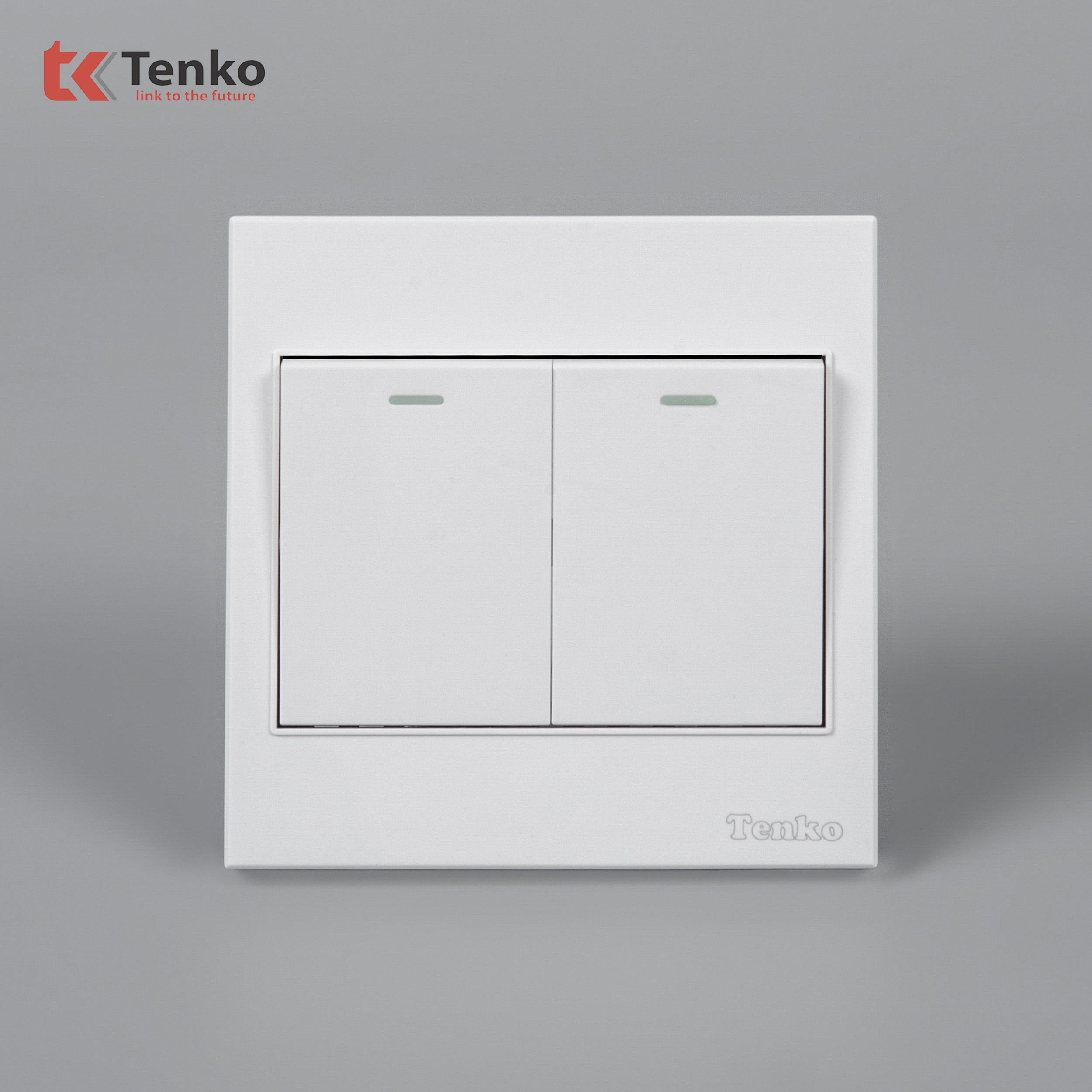 Công Tắc 2 Nút Mặt Nhựa ABS Tenko TK-V1-02 – Giải Pháp Điều Khiển Điện Hiện Đại, Bền Bỉ