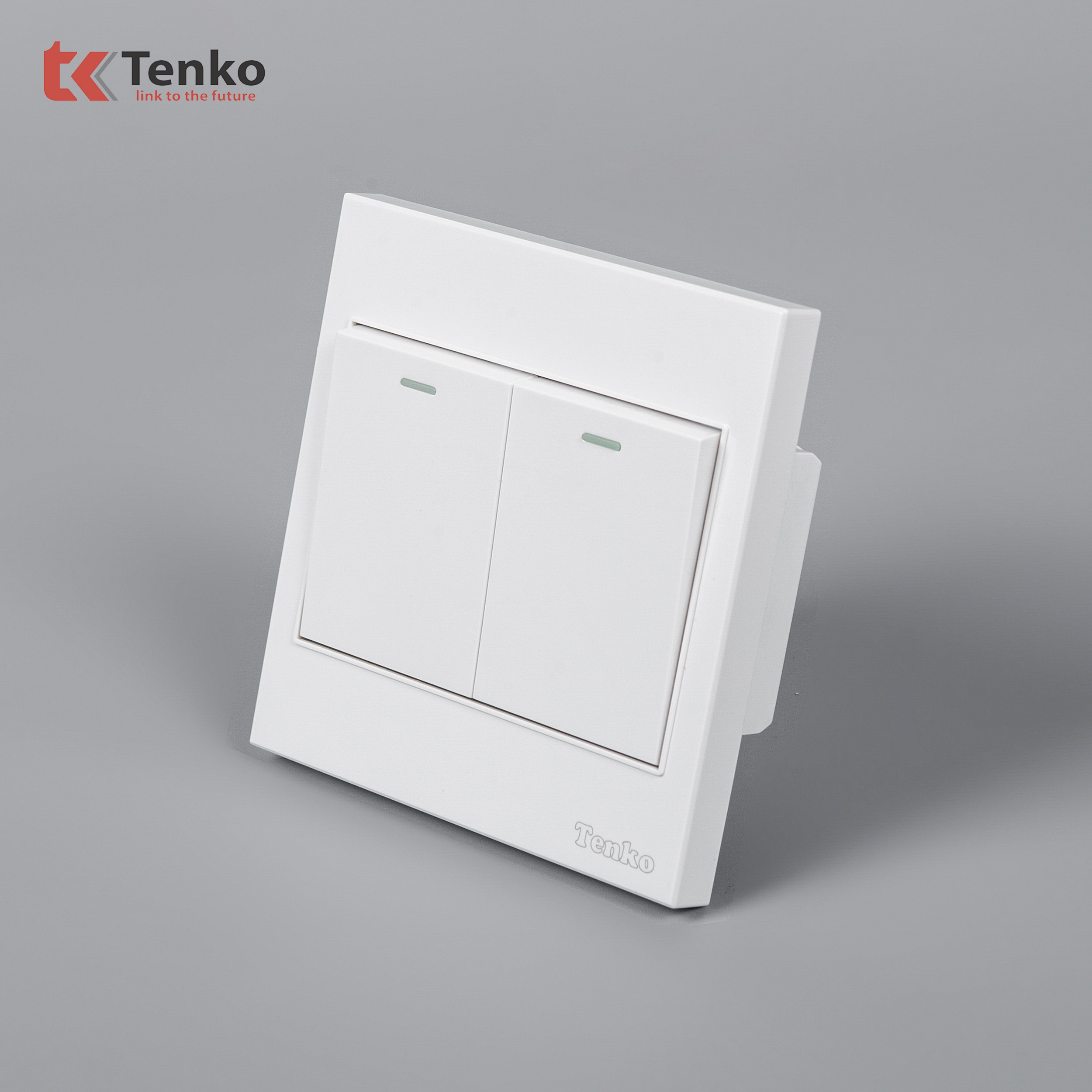 Công Tắc 2 Nút Mặt Nhựa ABS Tenko TK-V1-02 – Giải Pháp Điều Khiển Điện Hiện Đại, Bền Bỉ