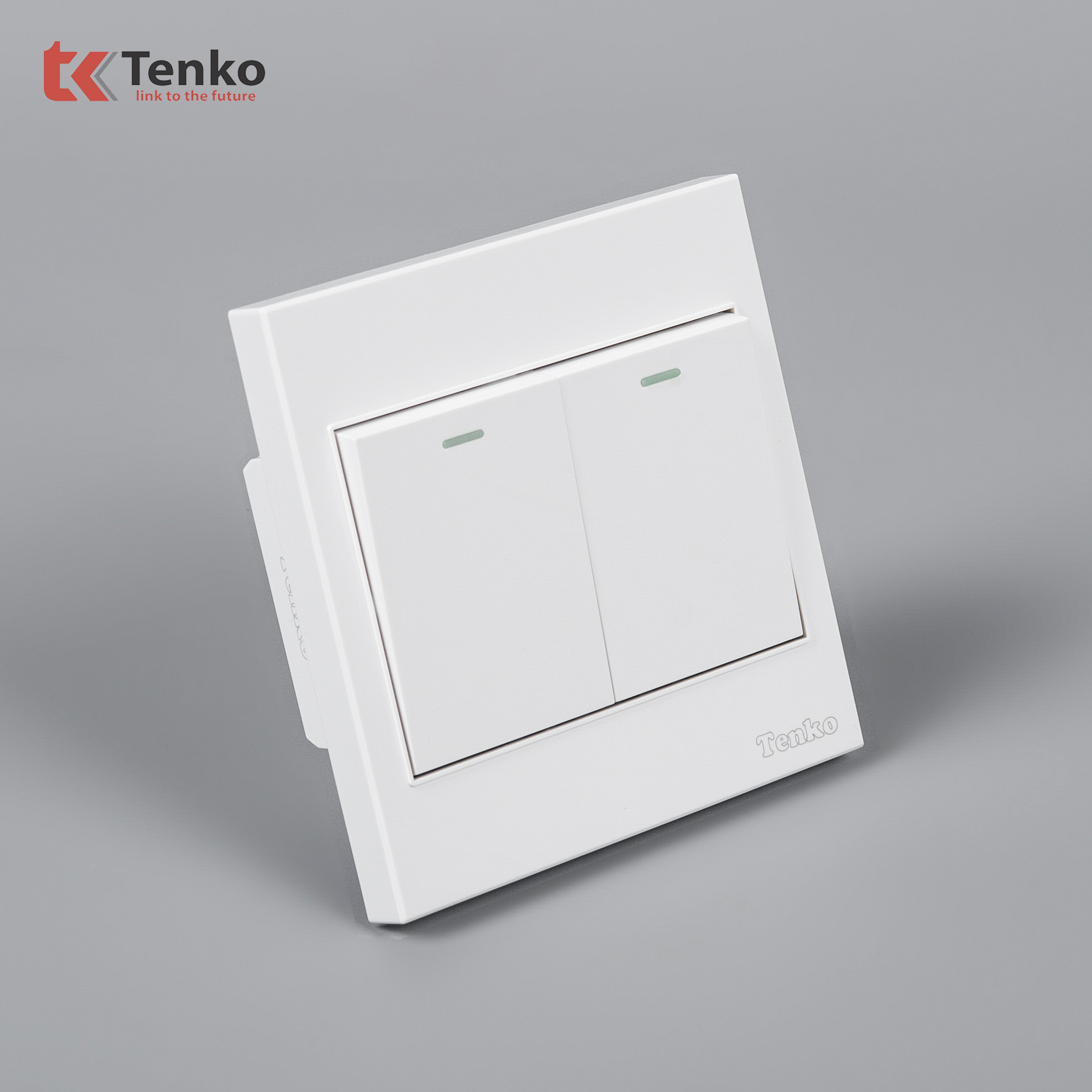 Công Tắc 2 Nút Mặt Nhựa ABS Tenko TK-V1-02 – Giải Pháp Điều Khiển Điện Hiện Đại, Bền Bỉ