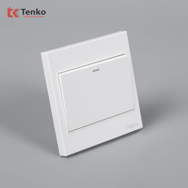 Công Tắc 1 Nút Mặt Nhựa ABS Tenko TK-V1-01 – Giải Pháp Điều Khiển Điện Hiện Đại, Bền Bỉ