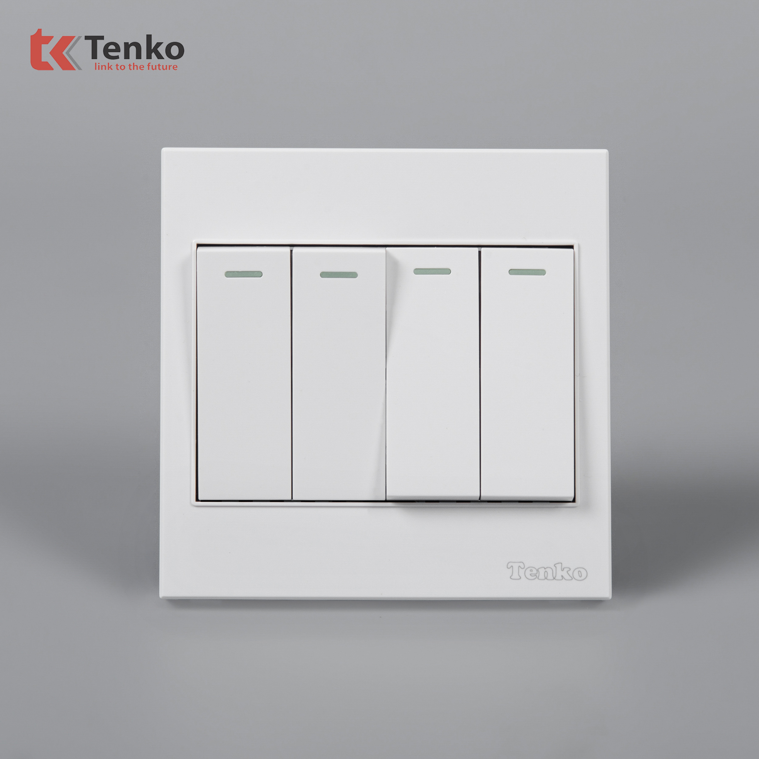 Công Tắc 4 Nút Nhựa ABS Tenko TK-V1-04 – Giải Pháp Điều Khiển Điện Hiện Đại, Bền Bỉ