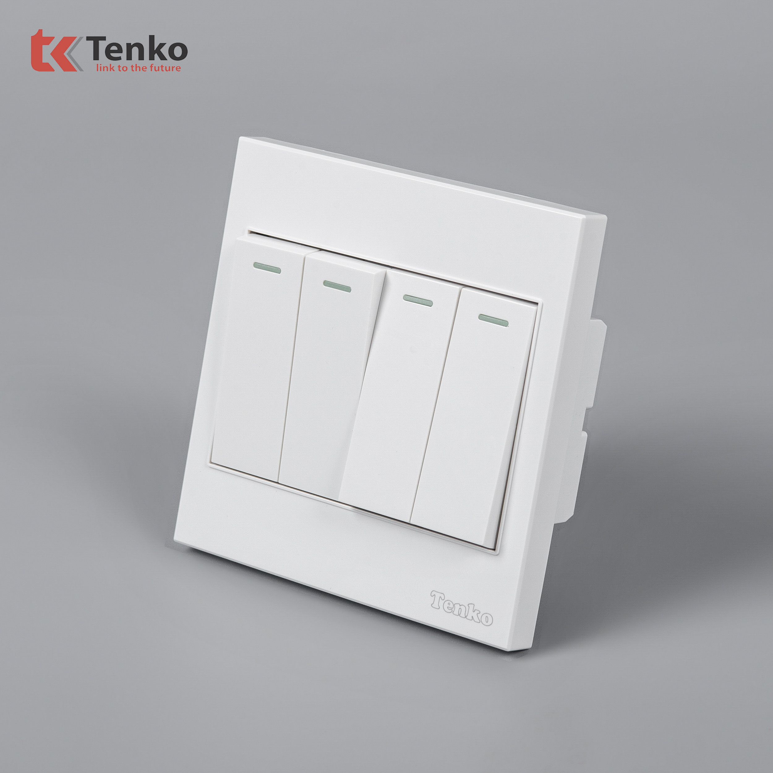 Công Tắc 4 Nút Nhựa ABS Tenko TK-V1-04 – Giải Pháp Điều Khiển Điện Hiện Đại, Bền Bỉ
