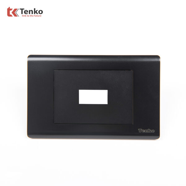 Mặt Át Khối + Gông Cao Cấp TENKO TK-C25-AK – Mặt Nhựa PC Đen