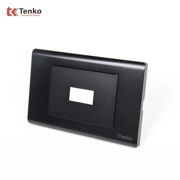 Mặt Át Khối + Gông Cao Cấp TENKO TK-C25-AK – Mặt Nhựa PC Đen