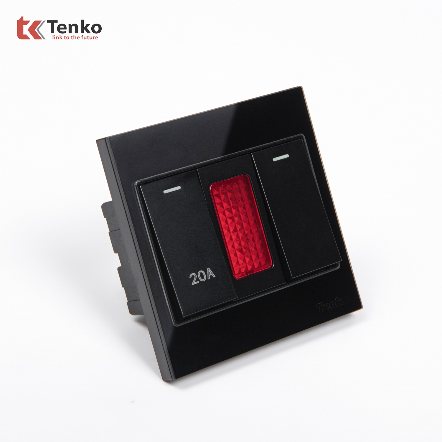 Công Tắc Đơn Và Công Tắc 20A Kính Cường Lực Tenko TK-V18-081 – Giải Pháp Điều Khiển Điện Hiện Đại, Bền Bỉ