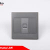 Ổ Cắm Mạng LAN Mặt Nhựa ABS – Giải Pháp Điều Khiển Điện Hiện Đại, Bền Bỉ