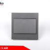 Công Tắc Vuông 1 Nút Mặt Nhựa ABS – Giải Pháp Điều Khiển Điện Hiện Đại, Bền Bỉ