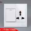Công Tắc Ổ Cắm Điện Kính Cường Lực Tenko TK-V18-039 – Giải Pháp Điều Khiển Điện Hiện Đại, Bền Bỉ