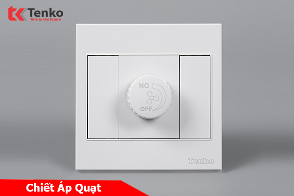 Chiết Áp Quạt, Rơ Le quạt Âm Tường Nhựa ABS Tenko TK-V1-086 – Giải Pháp Điều Khiển Điện Hiện Đại, Bền Bỉ
