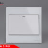 Công Tắc 1 Nút Mặt Kính Cường Lực Tenko TK-V18-01 – Giải Pháp Điều Khiển Điện Hiện Đại, Bền Bỉ