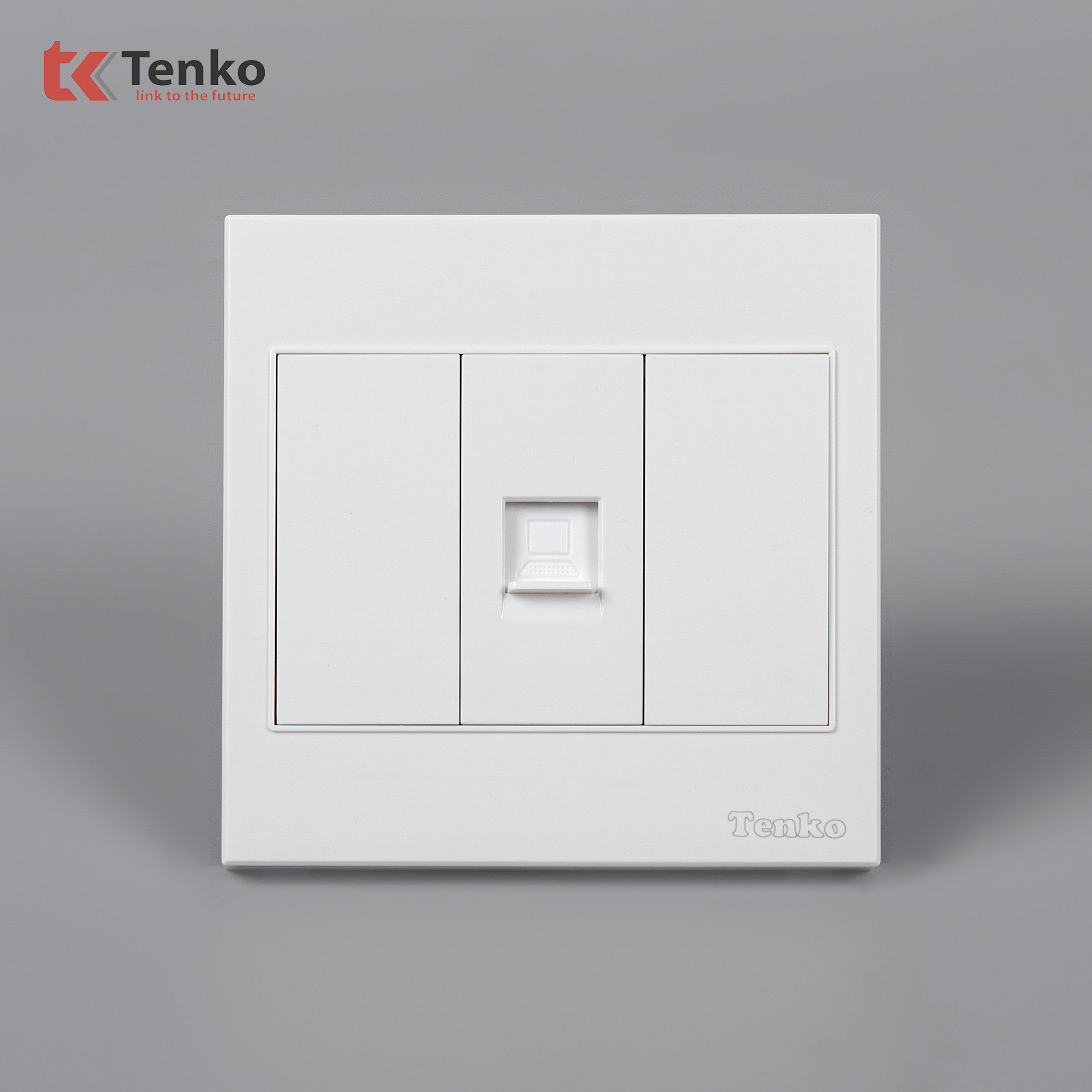 Ổ Cắm Mạng Âm tường Mặt Nhựa ABS Tenko TK-V18-073 – Giải Pháp Điều Khiển Điện Hiện Đại, Bền Bỉ