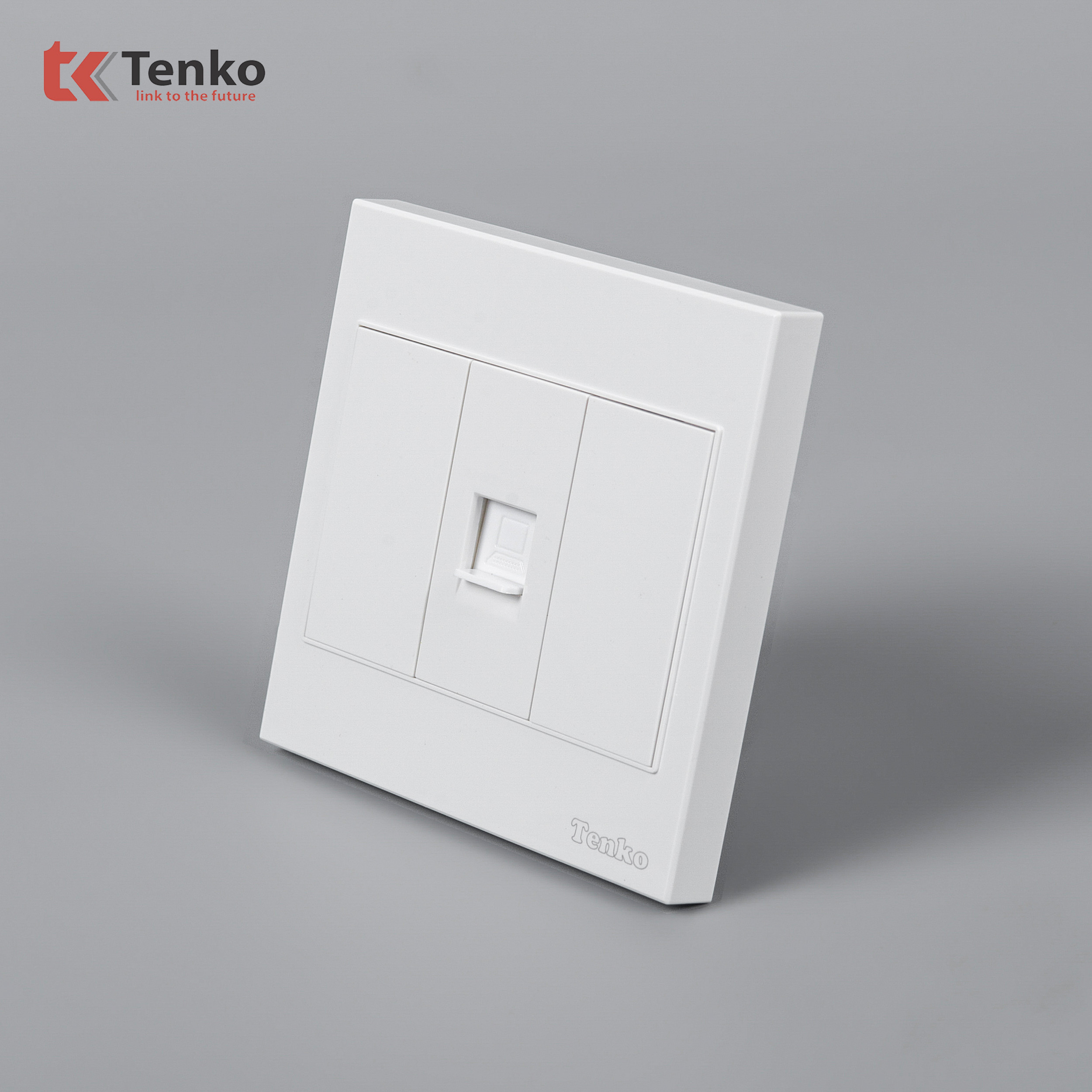 Ổ Cắm Mạng Âm tường Mặt Nhựa ABS Tenko TK-V18-073 – Giải Pháp Điều Khiển Điện Hiện Đại, Bền Bỉ