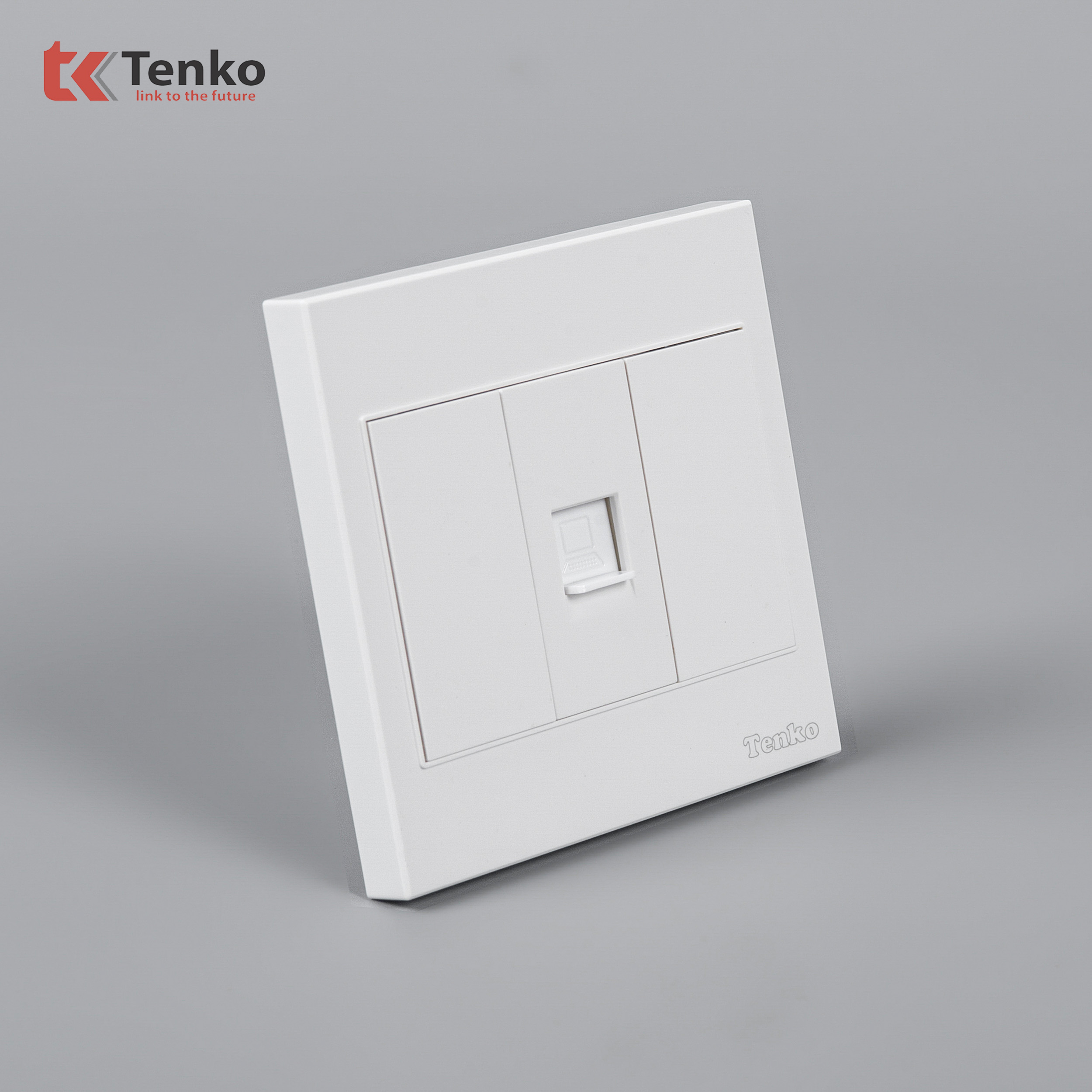 Ổ Cắm Mạng Âm tường Mặt Nhựa ABS Tenko TK-V18-073 – Giải Pháp Điều Khiển Điện Hiện Đại, Bền Bỉ