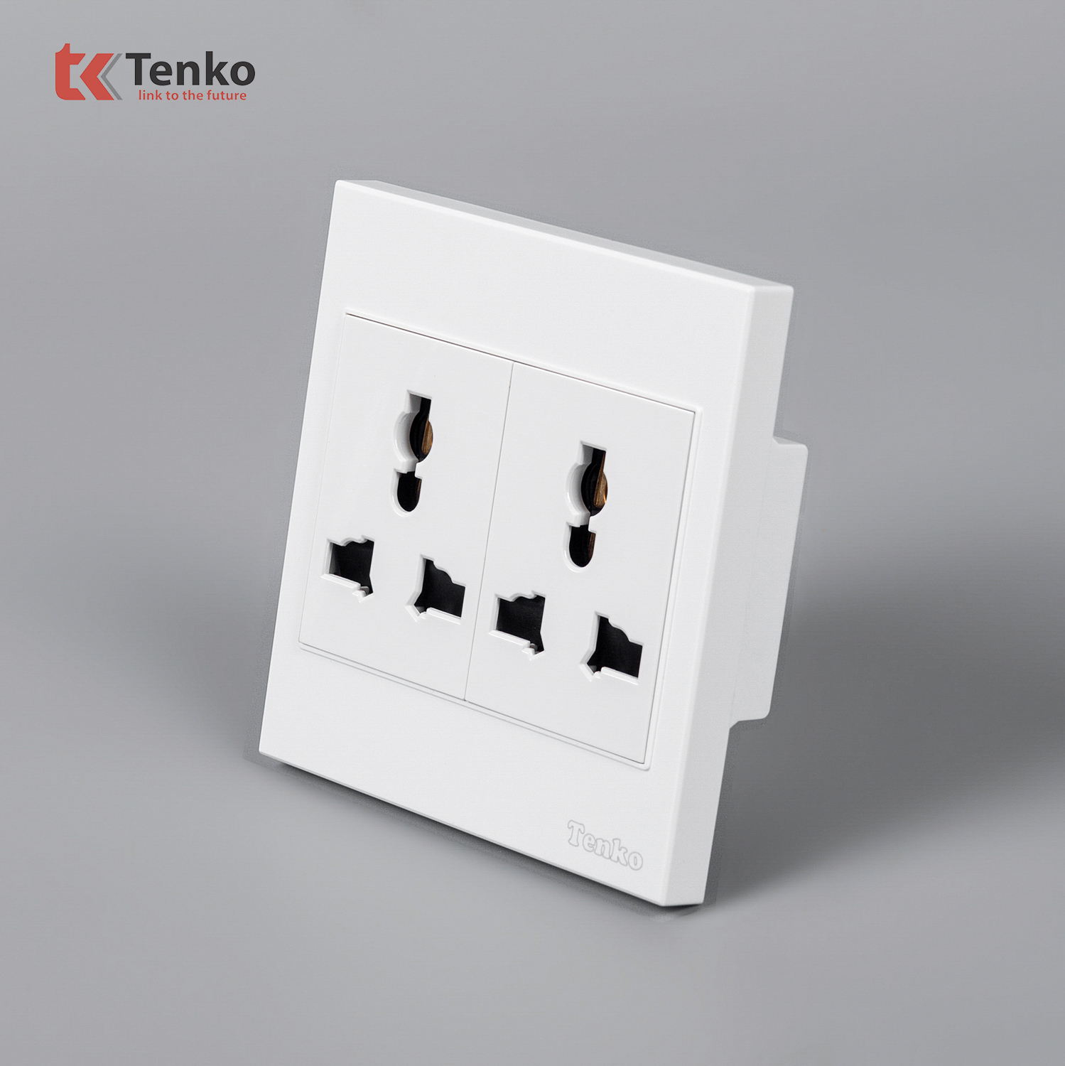 Ổ Cắm Đôi 3 Chấu Đa Năng Nhựa ABS Tenko TK-V1-050 – Giải Pháp Điều Khiển Điện Hiện Đại, Bền Bỉ