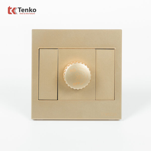 Chiết Áp Quạt Mặt Nhựa ABS Tenko TK-V1-086 Màu Vàng – Giải Pháp Điều Khiển Điện Hiện Đại, Bền Bỉ