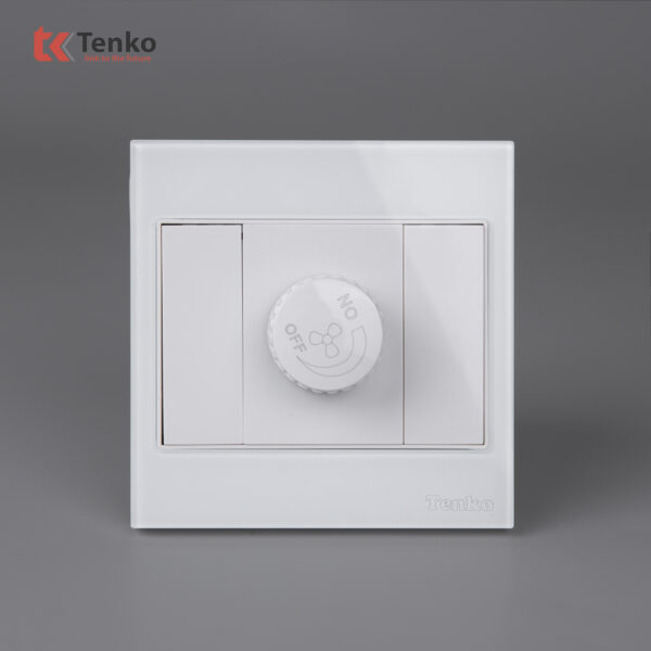 Chiết Áp Quạt Mặt Kính Cường Lực Tenko TK-V18-086 – Giải Pháp Điều Khiển Điện Hiện Đại, Bền Bỉ