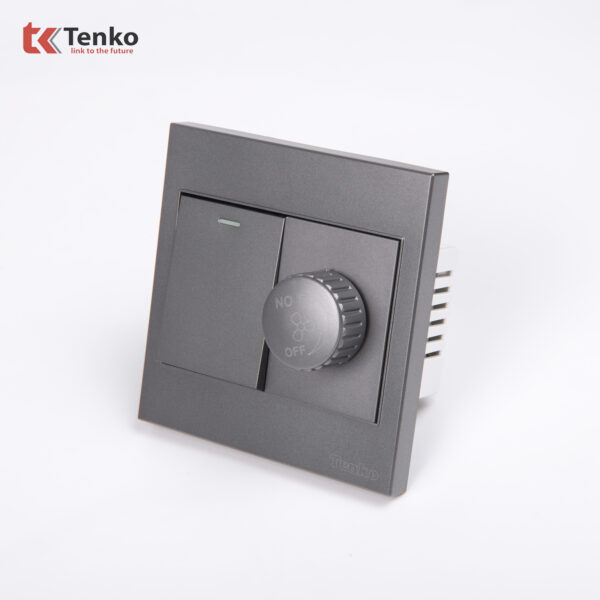 Chiết Áp Quạt Kèm Công Tắc Mặt Nhựa ABS Tenko TK-V1-087 – Giải Pháp Điều Khiển Điện Hiện Đại, Bền Bỉ