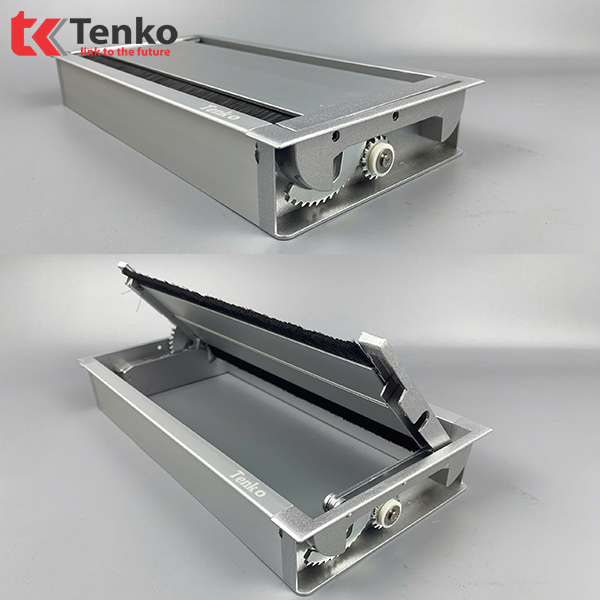 Nắp Hộp Điện Âm Bàn Mở Hai Chiều Tenko TK-N01A – Thiết Kế Sang Trọng, Đóng Mở Linh Hoạt Cho Không Gian Hiện Đại