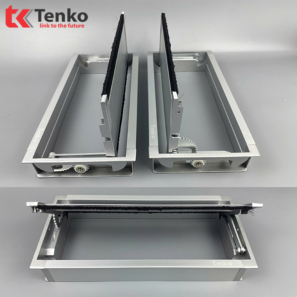 Nắp Hộp Điện Âm Bàn Mở Hai Chiều Tenko TK-N01A – Thiết Kế Sang Trọng, Đóng Mở Linh Hoạt Cho Không Gian Hiện Đại